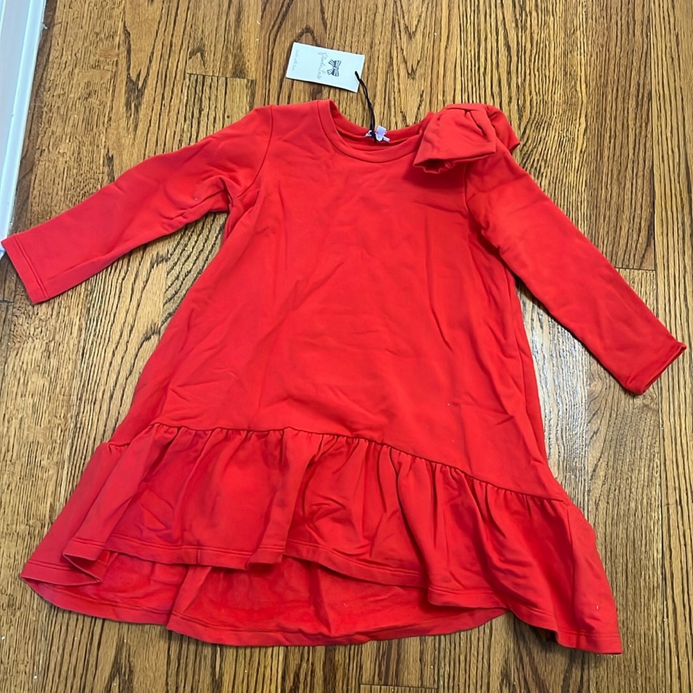 BNWT Red Bow Dress